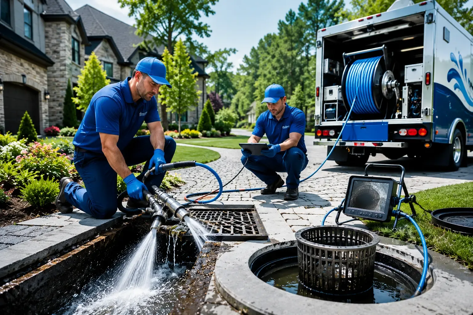 Local outdoor drain cleaning professionals in East Petersburg, PA